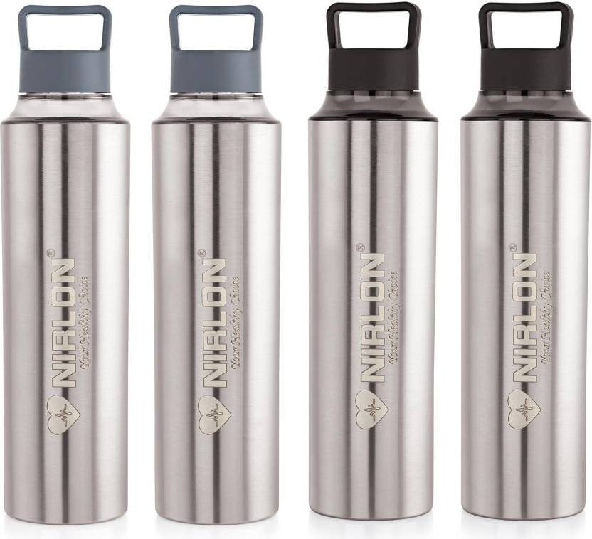 NIRLON Eco Pure Single Wall Stainless Steel Water Bottle 900 ml Bottle ...