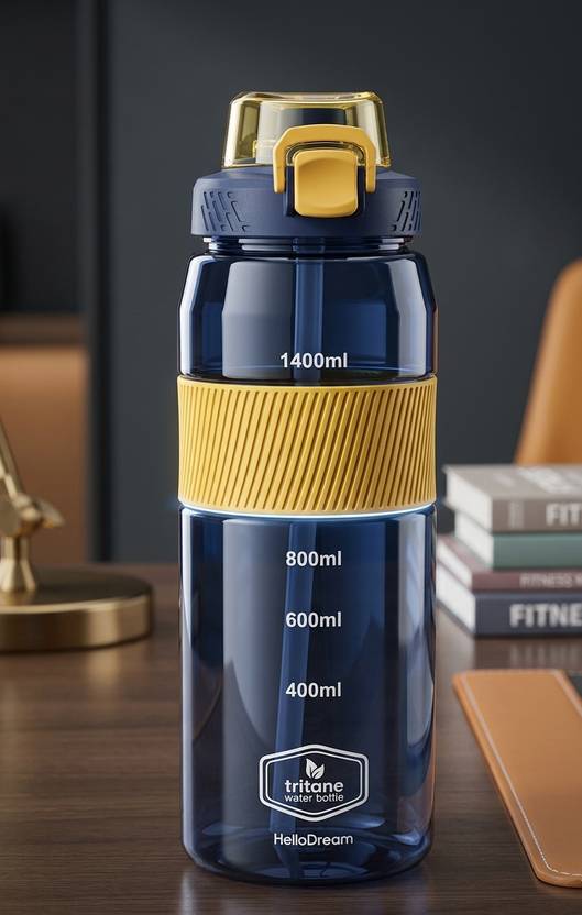 ALLORAMART Tritan Hydration Premium Water Bottle 1400ml,Blue 1400 ml Tritan Sipper
