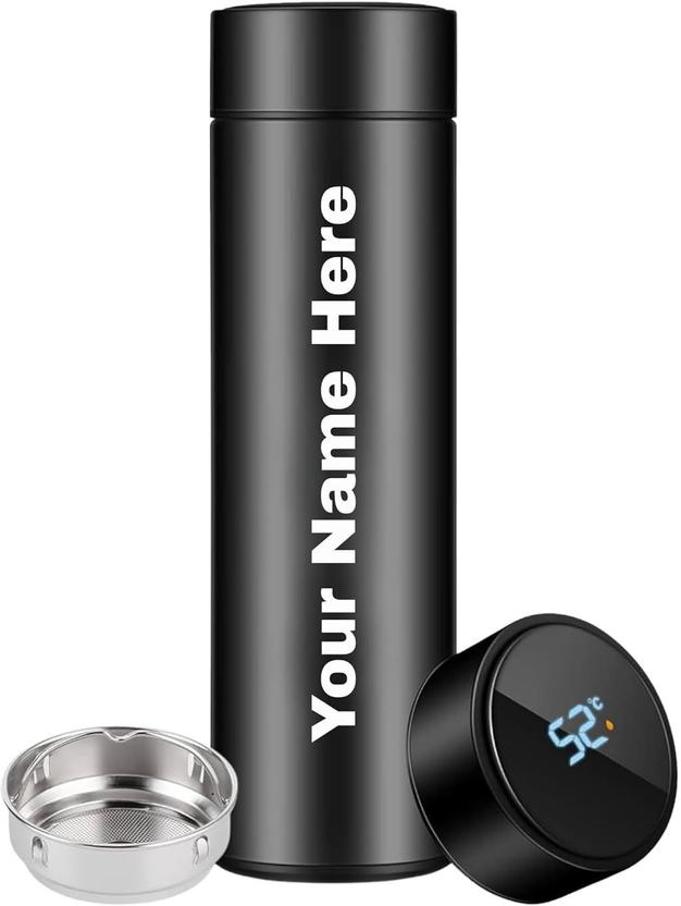ZYRAPENS Temperature Display | 500ml 500 ml Stainless