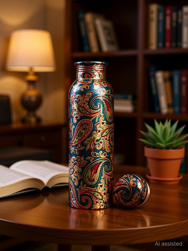 RCH Pure Copper Water Bottle | Leak Proof Copper Vessel