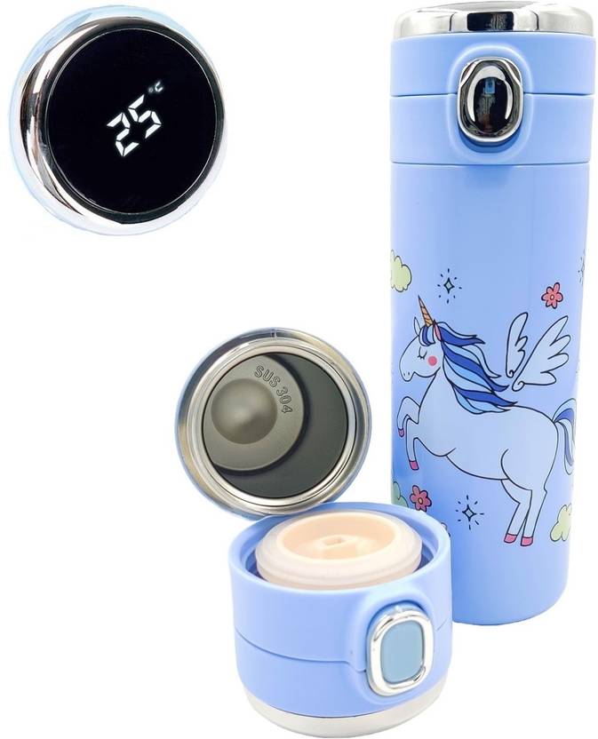 Iktu Unicorn Design Temperature Display Flask SUS304 Vacuum Insulated