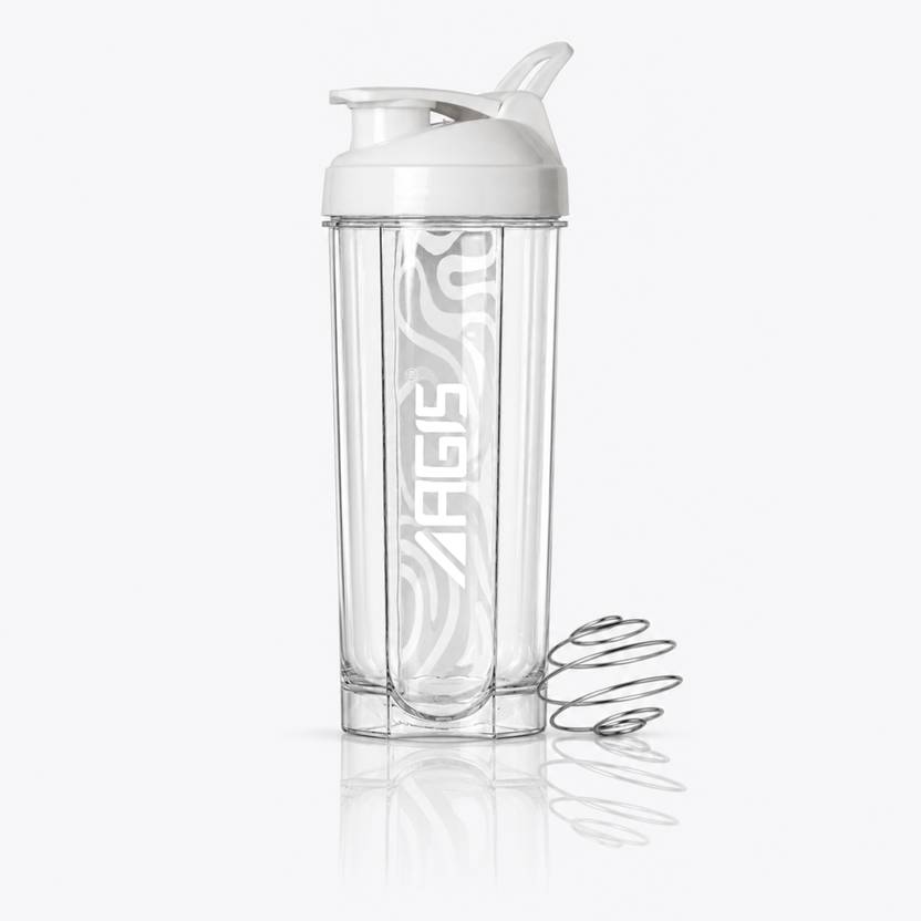 AGIS H2O Shaker Bottle for Protein Shakes | Leakproof | Bpa-Free 700 ml Plastic Shaker