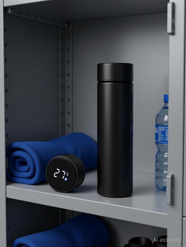 VEROX Smart Display LED Temperature Thermos Bottle