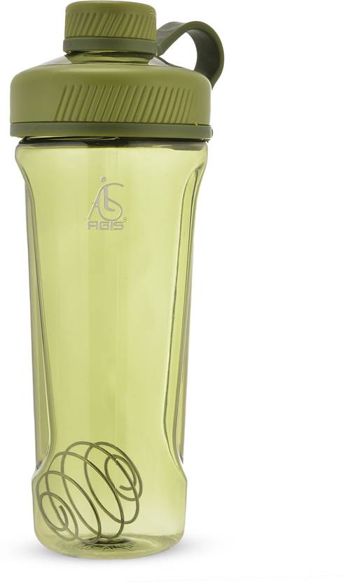 AGIS Military Gym Bottle for Protein Shake 100% Leakproof Guarantee 1000 ml Polyethylene Shaker