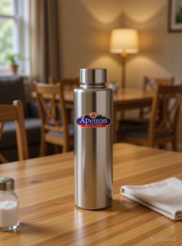 Apeiron Jointless Mirror Shine Stainless Steel Water Bottle 1000 ml Steel Bottle