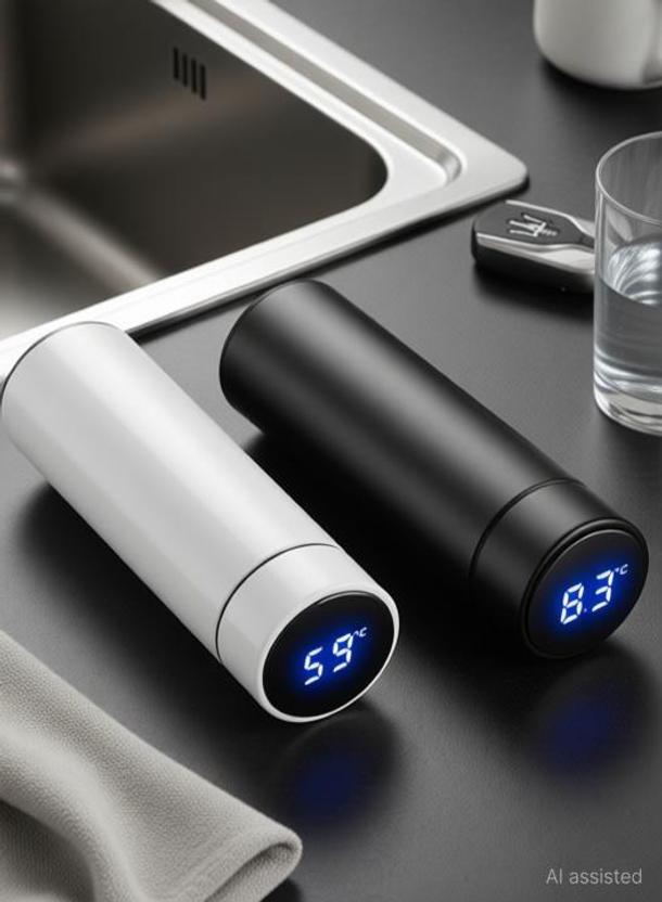 Pink Tokri Hot & Cool Double Wall LED Indicator