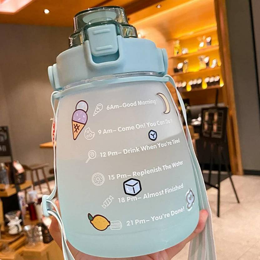 VYATIRANG 1500ML Water Jug with Stickers jug for Office, Sports, Gym
