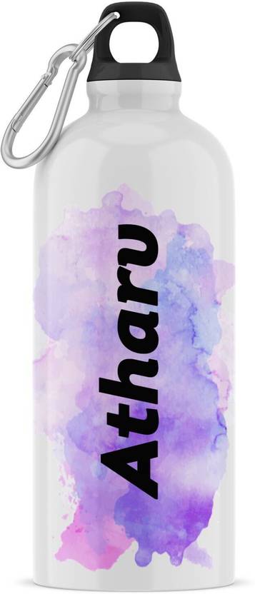 Ashvah water bottle-Best Happy Birthday Gift for Kids, Name - Atharv 600 ml Aluminium Bottle