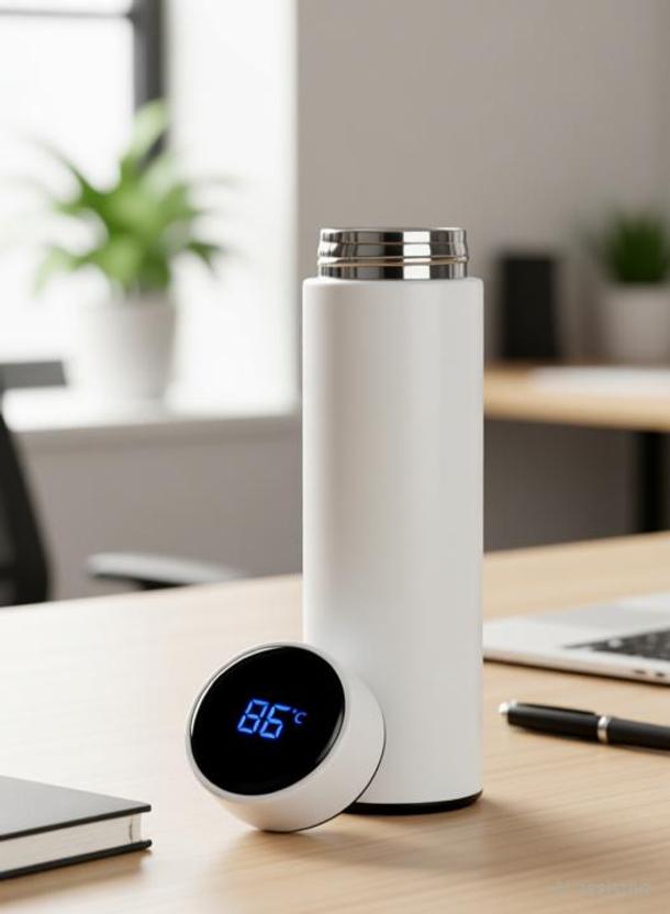 Wish U World Digital Display Insulated Bottel 500 ml