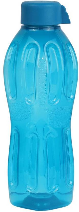 Signoraware Drinking Water Container Refrigerator Fridge Storage Set with Fliptop Cap Strap 500 ml Plastic Bottle