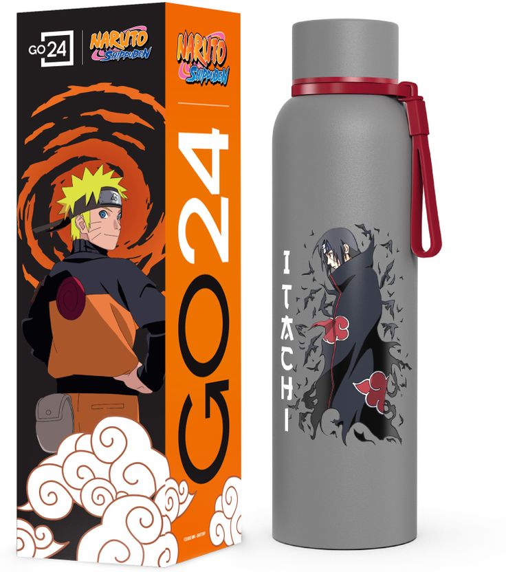 Go24 Bravo-Naruto 700 ml Thermosteel Flask - Image 1