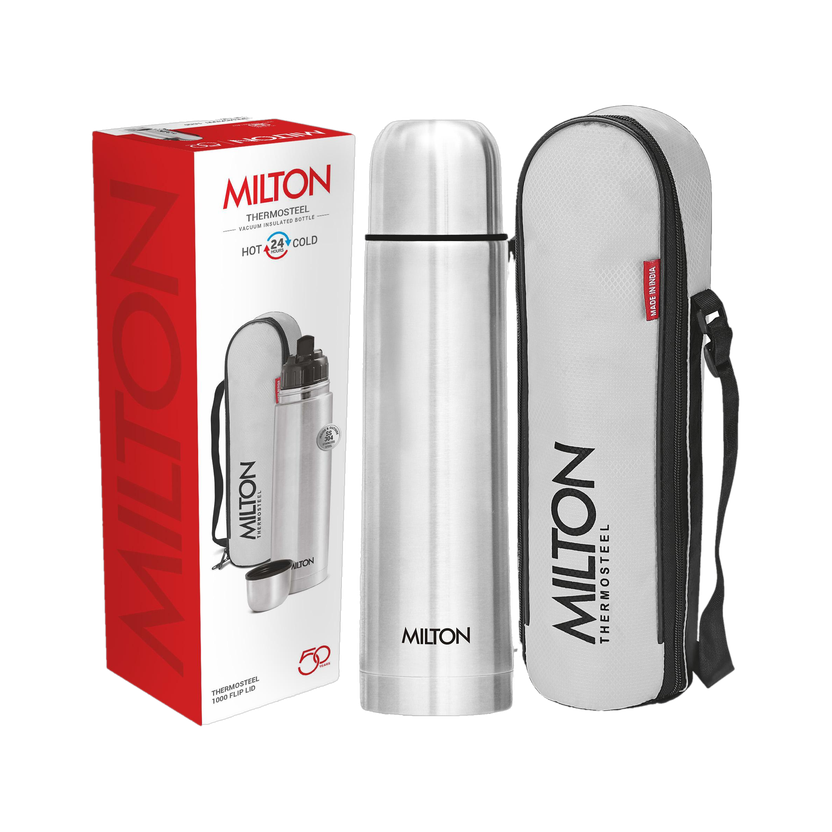 Milton Thermosteel Flip Lid Flask 1000ml
