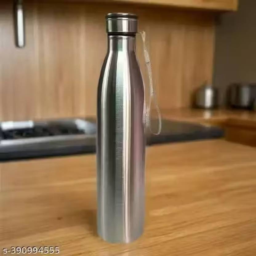bluline Exultant Stainless Steel Water Bottle Single Wall 1000 ml Stainless Steel Bottle