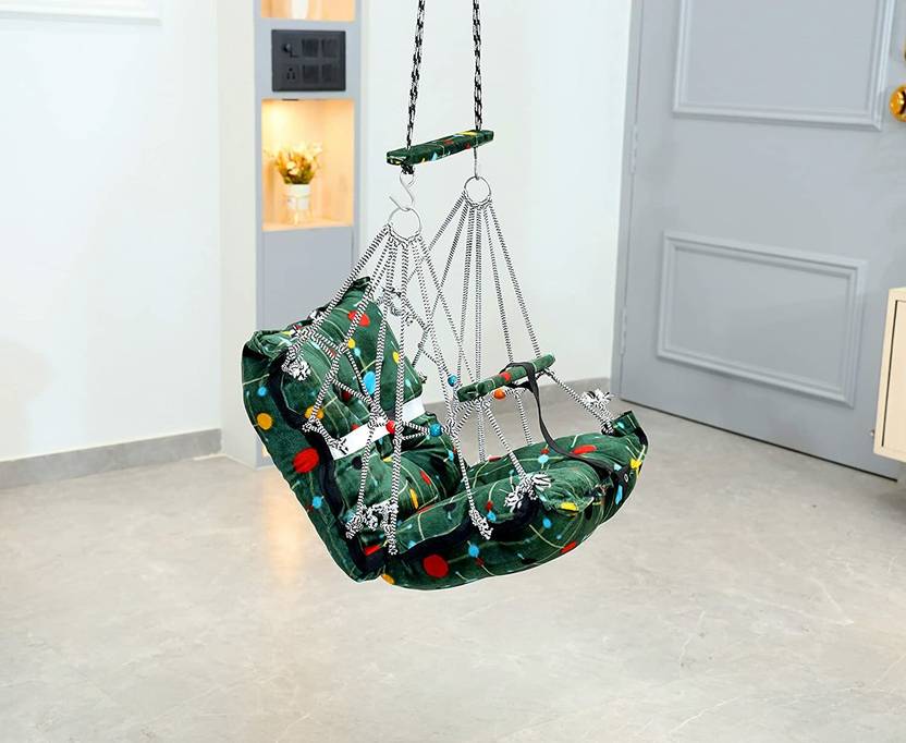 TOYSILO Cotton Swing for Kids, Chair Jhula for 15 Years Old Babies