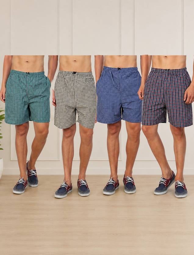MASSIVE ENTERPRISES Checkered Men Boxer