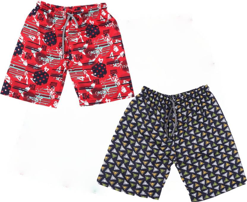 UNDERLOOP Pack of 2 Printed Boys & Girls Boxer
