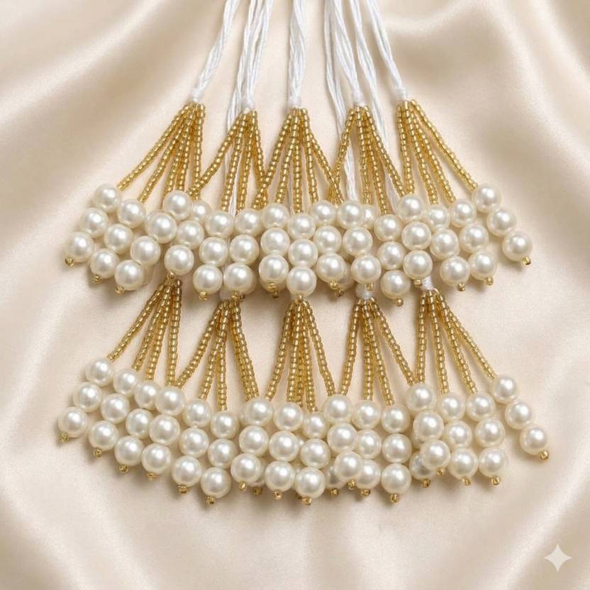 Happycustomise Fancy Latkan for Sarees,Blouse,Duppta,kurti Qty 10pcs Brooch
