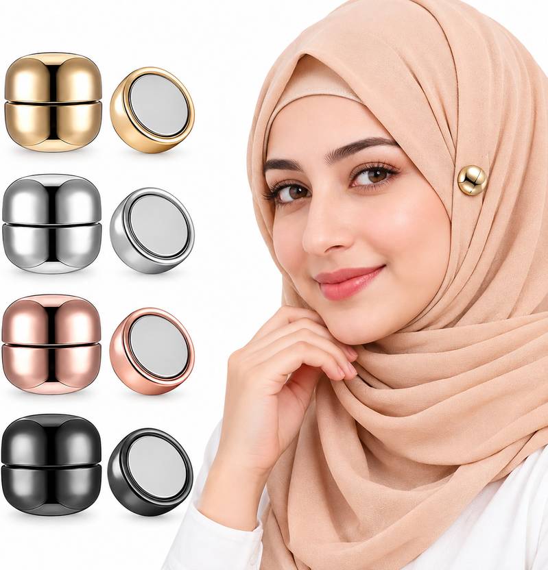 Btm Cart Hijab Pin for Chic Everyday Styling Brooch Bra Charm