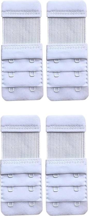 SZN 2 Hook Bra Extender for Women and Girls | Adjustable | Pack of 4 | Hook Extender