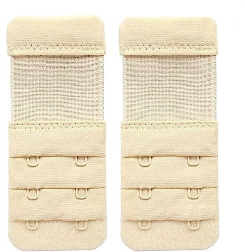 SZN Soft Elastic Adjustable Bra Strap Extension for Comfortable Fit Extra Support Hook Extender