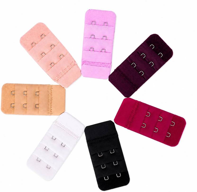 Ketchme Bra Extender for Women (Pack of 7 Colors) Strap Extender