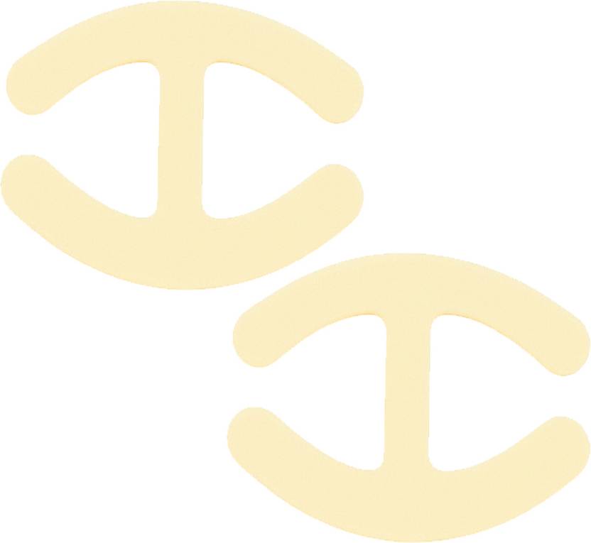 StyFun StyFun Women's H-Shape Shape Bra Strap Clips (2 Pcs – Beige) Racerback Converter