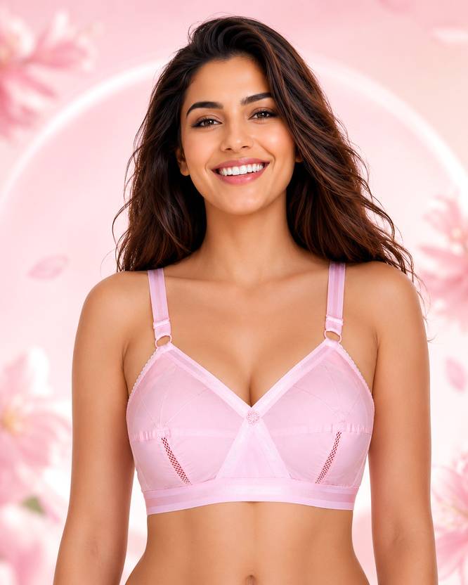 moms fit Women Full Coverage Non Padded Bra