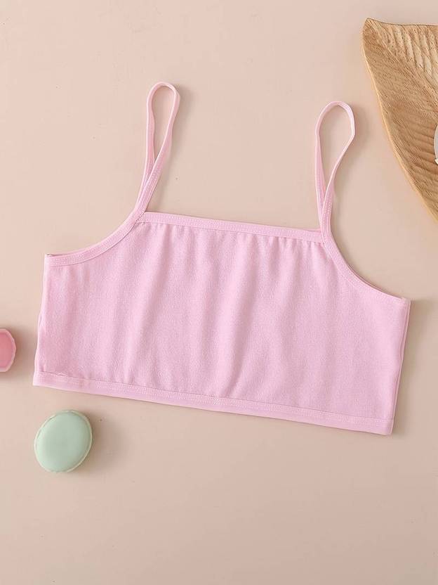 MEEMBOOLI Girls Training/Beginners Non Padded Bra