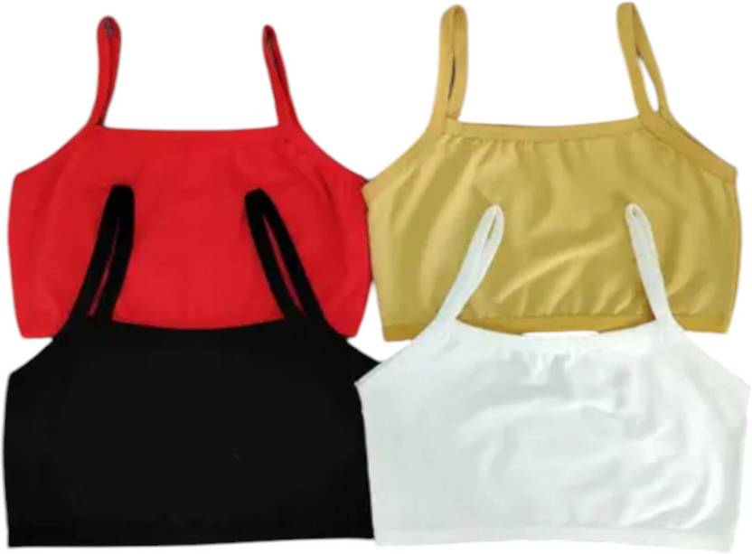 VYAPAK CREATION Pack of 4 Women Sports Non Padded Bra