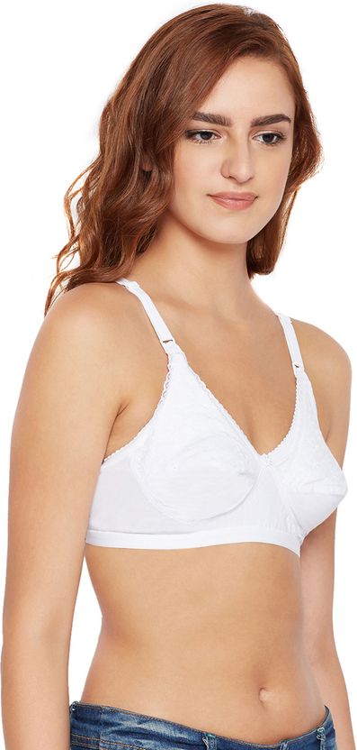 BodyCare 3 Pack White Maternity Bra Pack of 3 - Image 4