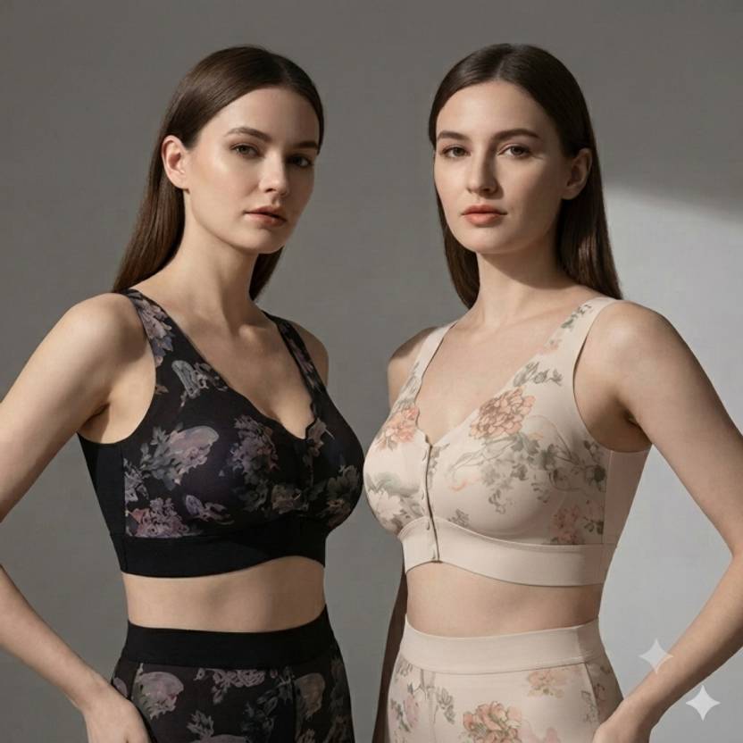Boddify Boddify Padded Non-Wired Bra | Seamless Bra | Multicolor Combo Pack Women Bralette Lightly Padded Bra