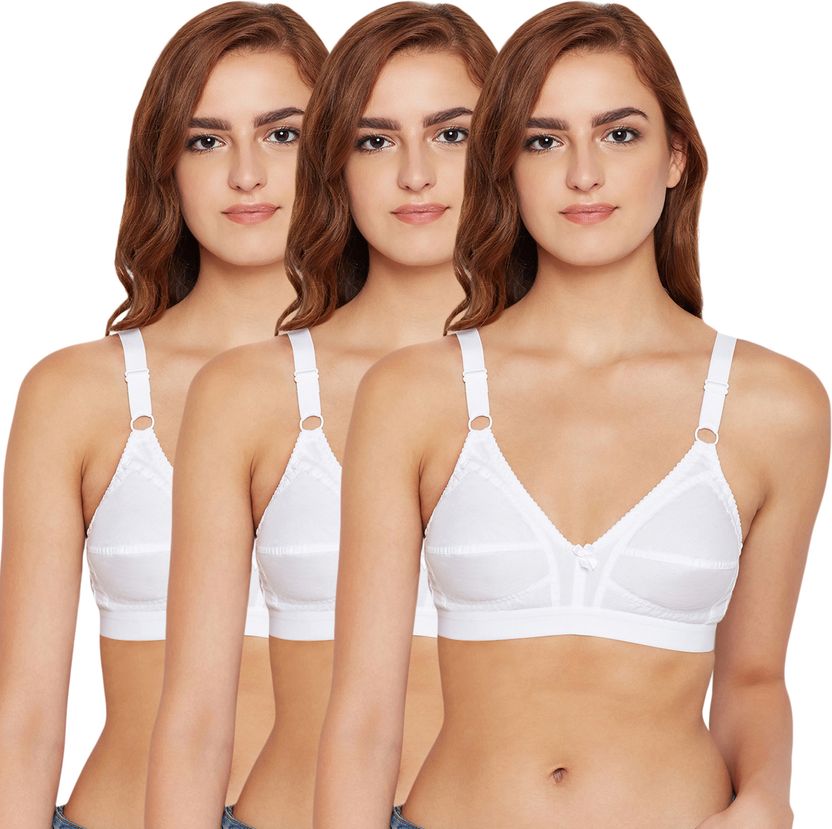 BodyCare 3 Pack White Maternity Bra Pack of 3 - Image 10