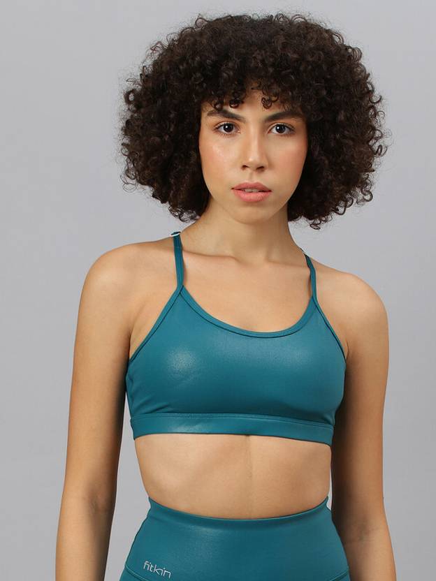 Fitkin Women Sports Lightly Padded Bra