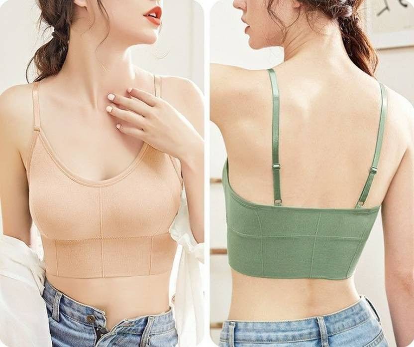 DKOALE Pack of 2 Women Sports Lightly Padded Bra