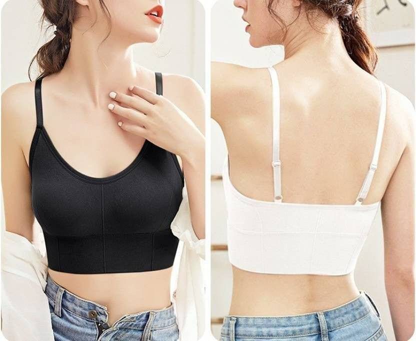 DKOALE Pack of 2 Women Sports Lightly Padded Bra