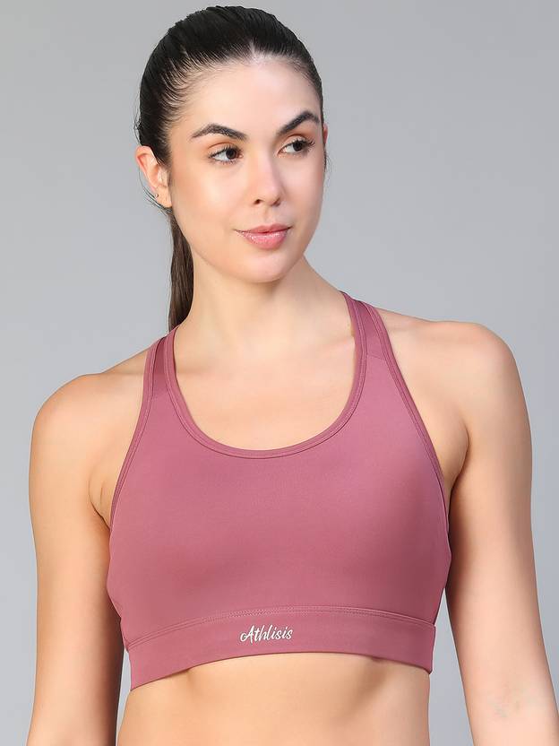 ATHLISIS Women Sports Lightly Padded Bra