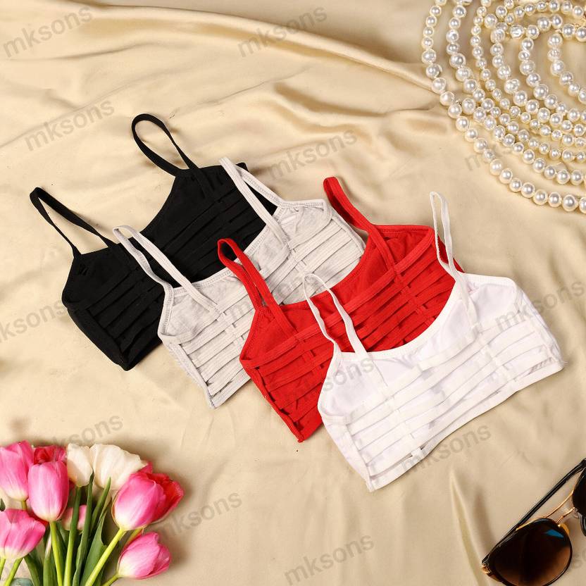 infinity wears Pack of 4 Women Everyday Lightly Padded Bra