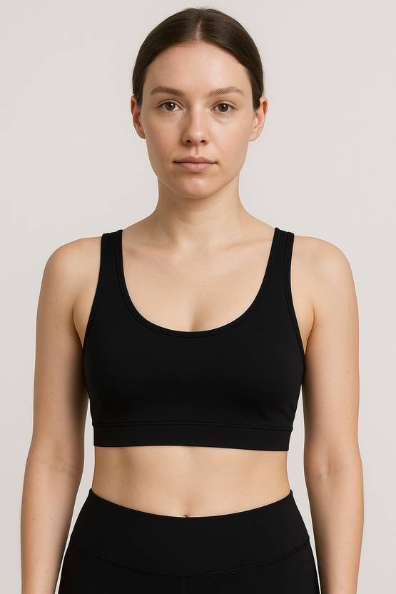 MEEMBOOLI Girls Sports Non Padded Bra