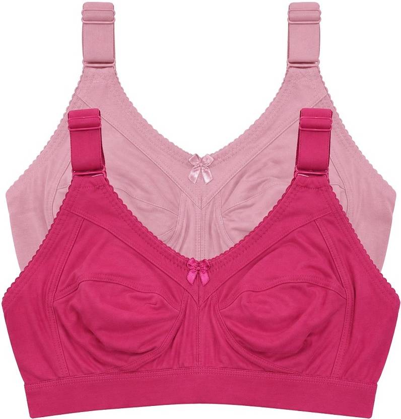 Emavic Pack of 2 Women Minimizer Non Padded Bra