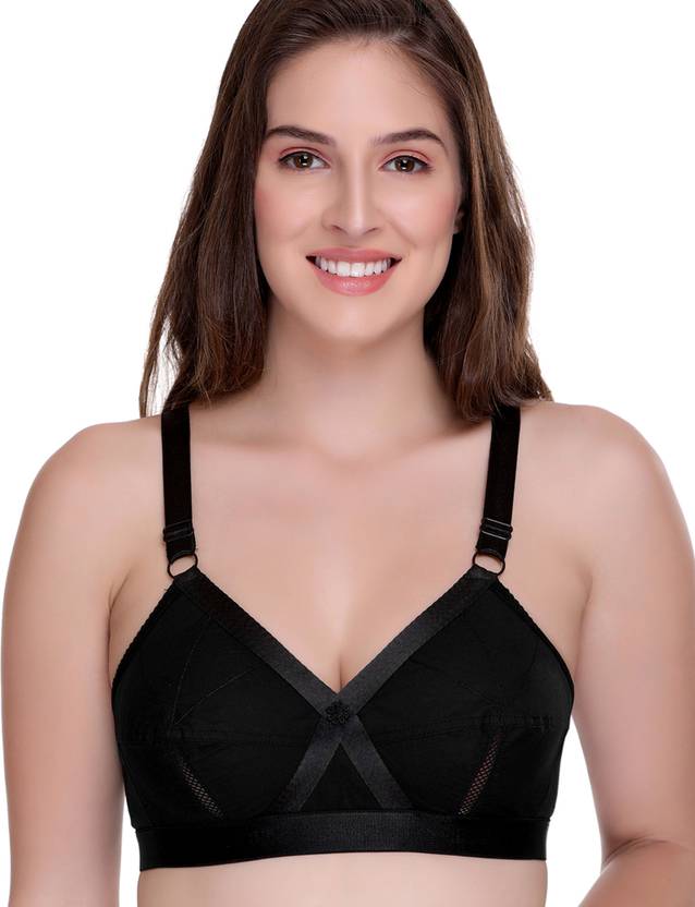 moms fit Women Full Coverage Non Padded Bra