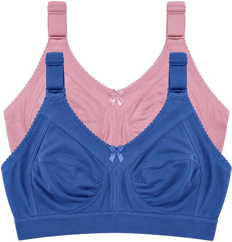 Emavic Pack of 2 Women Minimizer Non Padded Bra