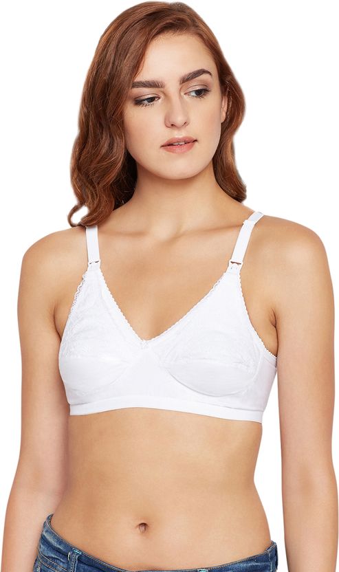 BodyCare 3 Pack White Maternity Bra Pack of 3 - Image 2