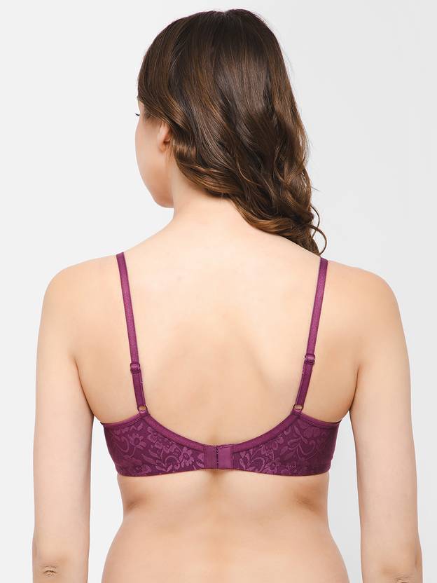 Women Everyday Lightly Padded Bra  (Purple)