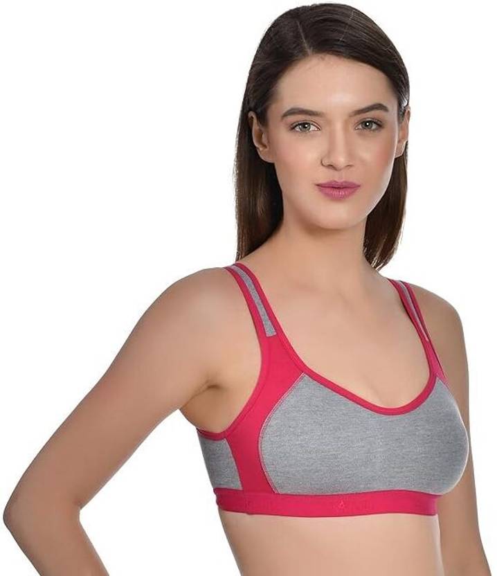 Amacart Pack of 3 Women Sports Non Padded Bra