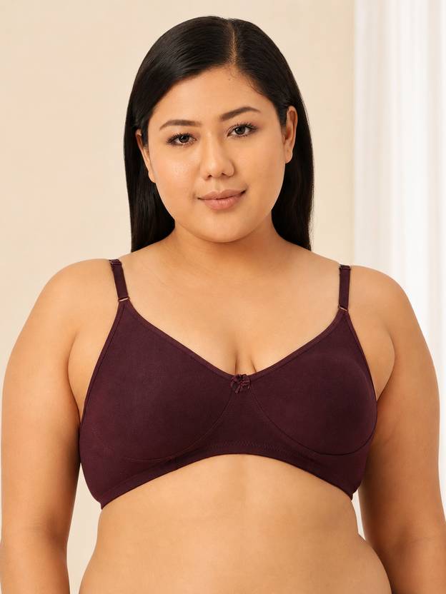 Sztori Sztori Seamless Cotton Non-Padded Bra Women T-Shirt Non Padded Bra