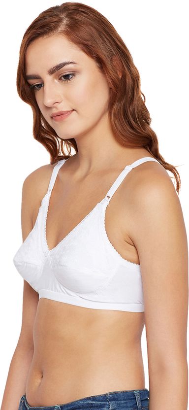 BodyCare 3 Pack White Maternity Bra Pack of 3 - Image 3
