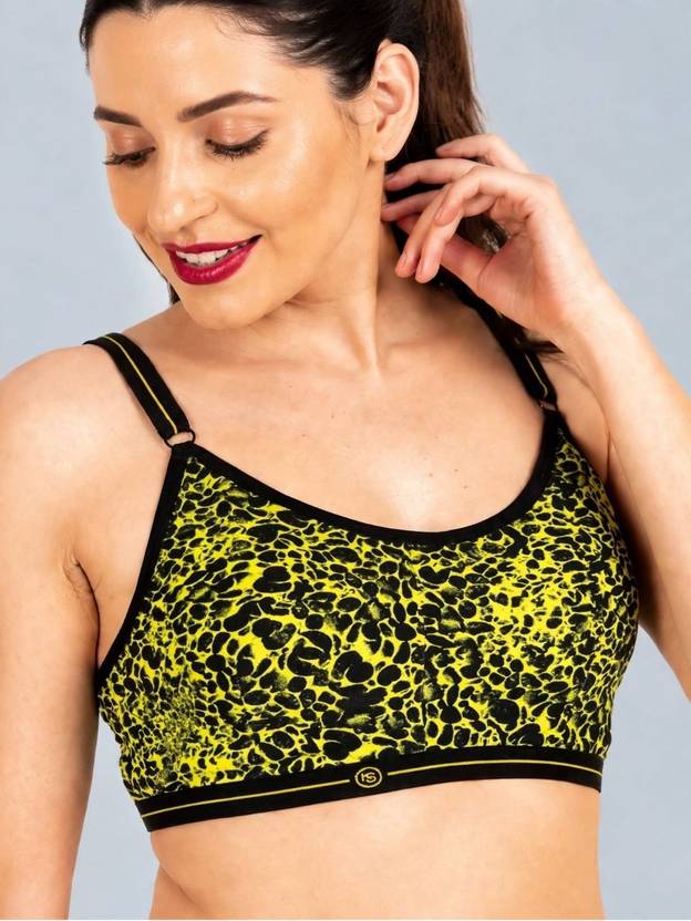 NEON SECRET Active PrintFlex Pro Women Everyday Non Padded Bra