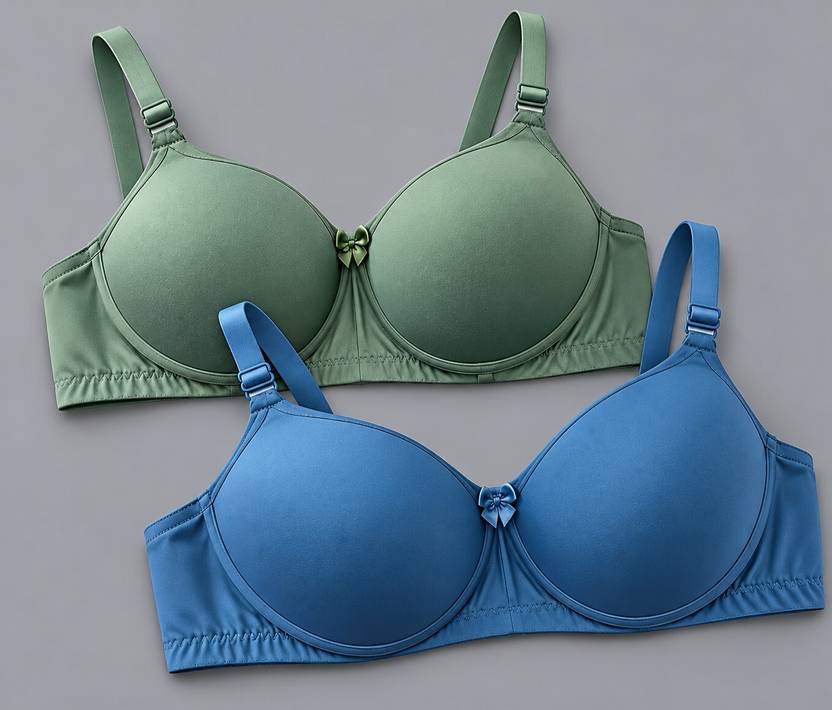 Anamta Pack of 2 Women Everyday Lightly Padded Bra