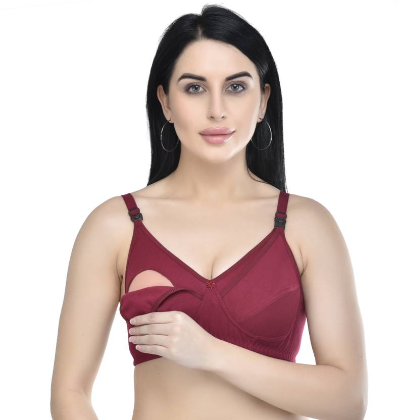 SEVEN SHOPPE Women Maternity/Nursing Lightly Padded Bra