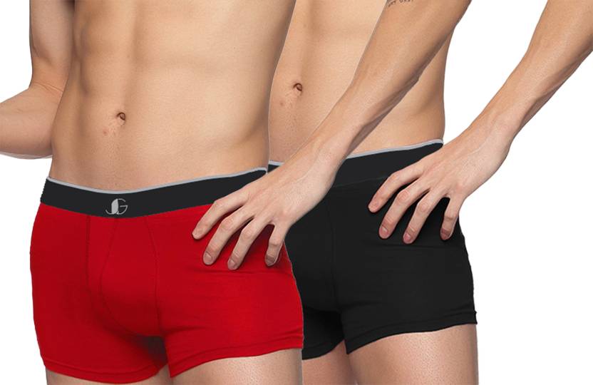 [Sizes 100-105, 80-85, 90-95] JUARI BE A GENTLEMAN Pack of 2 Solid Men Trunk